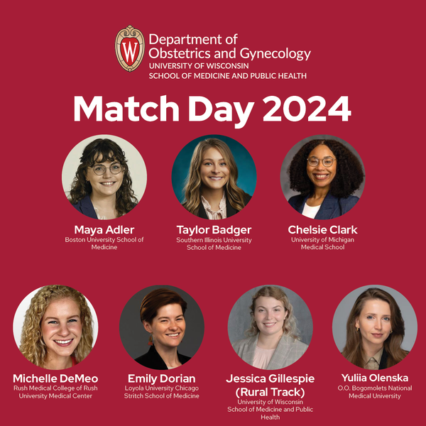 It’s a Match: Meet the UW Department of Ob-Gyn Resident Class of 2028 ...