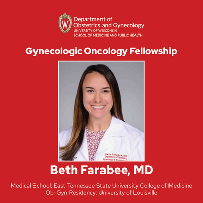 Welcome incoming Gynecologic Oncology fellow Beth Farabee, MD - Ob-Gyn ...